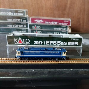 KATO 3061-1 EF65 1000 後期形