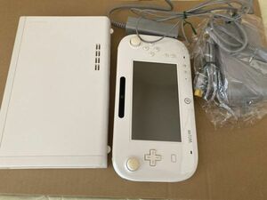 WiiU 32GB 白　動作確認　ACアダプター　初期化済み