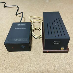 UNISON RESEARCH ユニゾンリサーチ SIMPLY PHONO 真空管フォノイコライザー ＆ 電源ユニット ジャンクの画像1