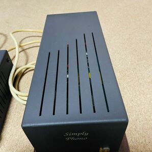 UNISON RESEARCH ユニゾンリサーチ SIMPLY PHONO 真空管フォノイコライザー ＆ 電源ユニット ジャンクの画像3