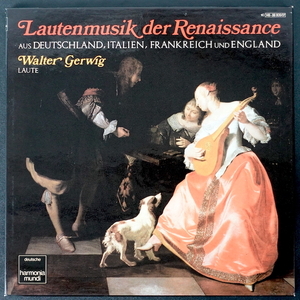 Gerwig Lautenmusik Der Renaissance 独盤 3LP 1C149-99605 クラシック