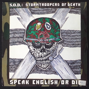 S.O.D. Speak English Or Die オランダ盤 RR 9725 ハードコア スラッシュ メタル