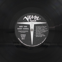 Kenny Burrell Night Song US-ORIGINAL 黒T DG V6-8751 ジャズ_画像4