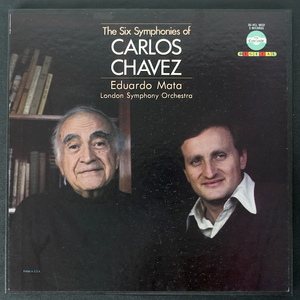 Eduardo Mata Carlos Chavez The 6 Symphonies 3LP 3D-VCL9032 クラシック