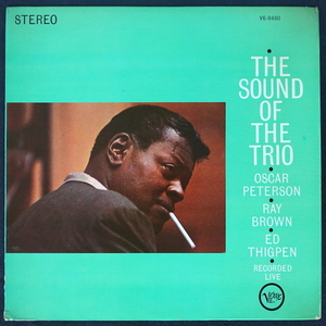 Oscar Peterson The Sound Of The Trio 黒T US-ORIGINAL V6-8480 ジャズ