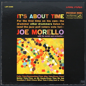 Joe Morello It's About Time US盤 黒犬DG MAT:1S/1S Indy LSP-2486 ジャズ