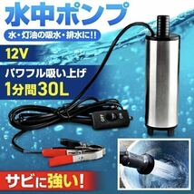 水中ポンプ 12V 小型 ワニクリップ ライブウェル ビルジポンプ クランプ 農業 海水 家庭用 汎用 キャンプ シャワー ボート 釣り 給水 排水_画像2