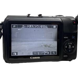 (志木)【動作品】Canon/キヤノン EOS M ミラーレス一眼レフカメラ DS126391 バッテリー4個付 ZOOM LENS EF-M 18-55mm 1:3.5-5.6 IS STMの画像10
