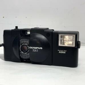 (志木)【動作品】OLYMPUS/オリンパス XA1 Electronic Flash A9M コンパクトフィルムカメラ レンズ D-ZUIKO 35mm 1:4 レトロ 当時物の画像1