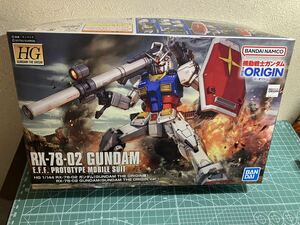 新品 未開封 HG THE ORIGIN RX-78-2 ガンダム GUNDAM 1/144 ジ・オリジン RX-78 ORIGIN版 