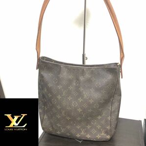 LOUIS VUITTON ルイヴィトン モノグラム ルーピングGM ショルダーバッグ トートバッグ ワンショルダーバッグ 肩掛け