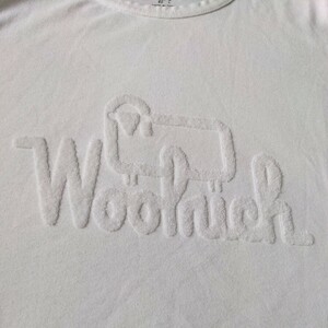 レア! Woolrich ウールリッチ コンパイルショートスリーブティー Tシャツ M相当 ホワイト