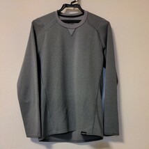 パタゴニア Patagonia 長袖 Tシャツ ロンT グレー Mサイズ 速乾性_画像1