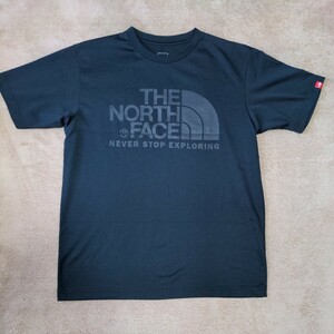 THE NORTH FACE ノースフェイス 半袖Tシャツ ブラック Mサイズ 速乾性 ロゴ Tシャツ