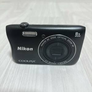 Nikon　COOLPIX　S3700　ニコン　クールピクス　コンデジ　ブラック　デジタルカメラ