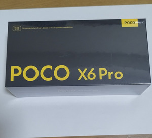 [新品未開封] POCO X6 Pro 5G 12G/512G Black グローバルバージョン