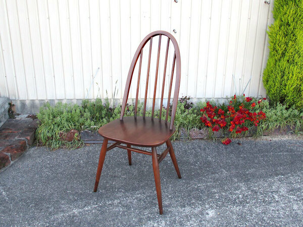 【送料無料】アーコール ercol クエーカーチェア 1970年代イギリス製ヴィンテージ家具 ”組直しメンテナンス済み”①