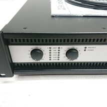 Electro-Voice Q66II エレクトロボイス EV 業務用 PA パワーアンプ 250W x2ch（8Ω）_画像6