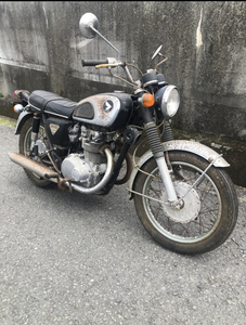 Honda　CB450 書類無restoration basevehicle　和歌山市〜