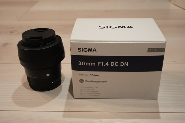 SIGMA 30mm DC DN Contemporary Canon EF-M キヤノン