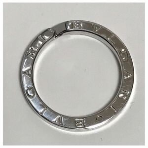 j1 良品 BVLGARI ブルガリ キーリング シルバー キーホルダー アクセサリー ペンダントトップ silver SV925 正規品 チャーム 11.5g