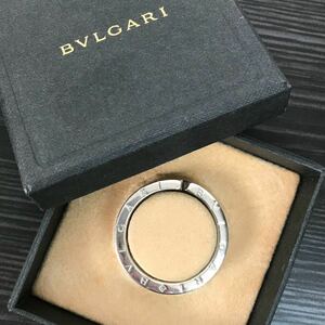 j2 良品 BVLGARI ブルガリ キーリング シルバー キーホルダー アクセサリー ペンダントトップ silver SV925 正規品 ネックレスチャーム 箱