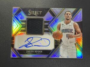 199枚限定 Jalen Suggs 2022 Select SILVER Jersey Auto レリック サインカード ジェイレンサグズ Magic NBAカード