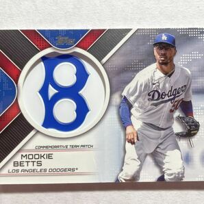 Mookie Betts 2023 Topps Relic Commemorative Dodgers ドジャース ムーキーベッツ MLBカードの画像1