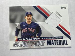 吉田正尚 2024 Topps Jersey Relic Major League Material Masataka Yoshida レリック MLBカード