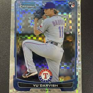 ダルビッシュ有 2012 Bowman Chrome XFRACTOR ルーキーカード Yu Darvish Rookie Card MLBカードの画像1