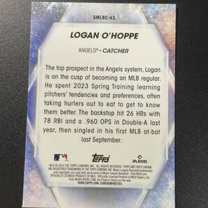 Logan O’Hoppe 2023 Topps Chrome STARS OF MLB ルーキーカード Rookie Card MLBカードの画像2