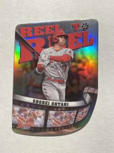 大谷翔平 ダイカット【2023 TOPPS BOWMAN'S BEST REEL TO REEL DIE-CUTS SHOHEI OHTANI RR-2】 WBC 侍ジャパン エンジェルス ドジャース