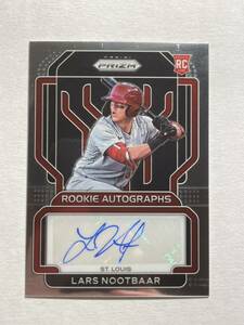 Lars Nootbaar Prizm RC Base ラーズ ヌートバー #RA-LN WBC Auto 直筆サイン サイン Autograph 日本代表