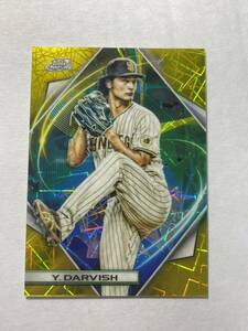 50枚限定 ダルビッシュ有 2022 Topps Cosmic GOLD REFRACTOR リフラクターYu Darvish MLBカード