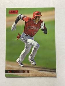 大谷翔平 2021 Topps Stadium RED FOIL Shohei Ohtani MLBカード