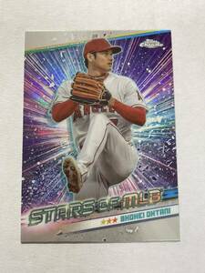 大谷翔平 2024 Topps Chrome STARS OF MLB インサート Shohei Ohtani MLBカード