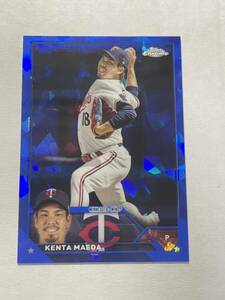 前田健太 2023 Topps Chrome SAPPHIRE Refractor リフラクター Kenta Maeda MLBカード