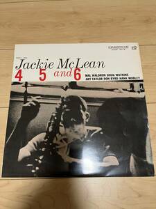 LP/JAZZ 国内盤　ペラジャケ　RANKー5019/ ジャッキー・マクリーンの芸術　JACKIE MCLEAN / 4、5、AND 6