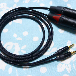 AK240 AK380 → XLR コネクタ 3ピン×2 据え置き機へ ライン入力 ケーブル MOGAMI 2799 PEF11と同用途品