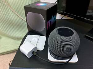 Apple HomePod mini Blue スマートスピーカー スペースグレイ Siri