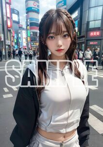 7215★1円スタート☆1点物【高画質】A4サイズ アートポスター グラビア アイドル コスプレ セクシー 美少女 モデル セクシー インテリア