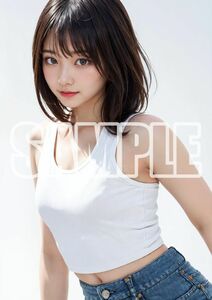 7339☆1点物【高画質】A4サイズ アートポスター グラビア アイドル コスプレ セクシー 美人 美女 美少女 モデル セクシー インテリア