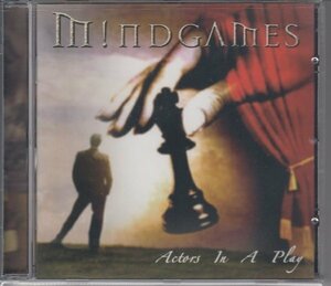 【ベルギー】MINDGAMES / ACTORS IN A PLAY（輸入盤CD）