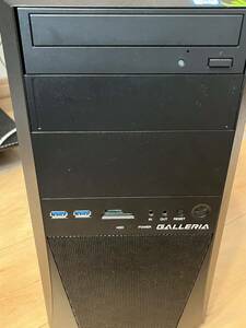 GALLERIA ゲーミングPC THIRDWAVE i5 9世代　GTX1660 中古品　動作確認済み