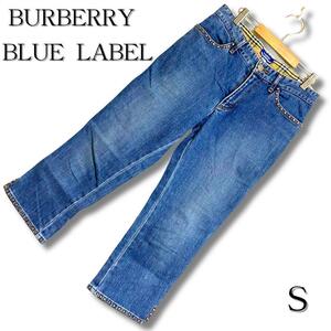 BURBERRY BLUE LABEL バーバリーブルーレーベル デニム S