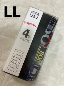 【ボクサーブリーフLLサイズ】BOBSON 下着 ボクサー ４枚セット