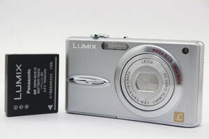 【美品 返品保証】 パナソニック Panasonic LUMIX DMC-FX30 バッテリー付き コンパクトデジタルカメラ s9157