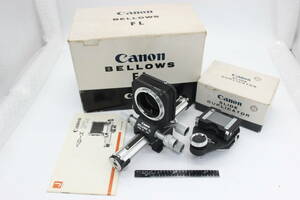 【返品保証】 【元箱付き】キャノン Canon BELLOWS FL SLIDE DUPLICATOR ベローズ s9197