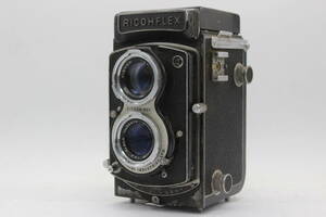 【返品保証】 リコー Ricohflex RIKEN RICONAR 8cm F3.5 二眼カメラ s9484