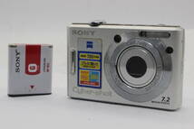 【返品保証】 ソニー SONY Cyber-shot DSC-W35 3x バッテリー付き コンパクトデジタルカメラ s9920_画像1